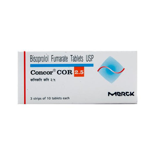 Bisoprolol Fumarate 2.5MG (Concor COR)