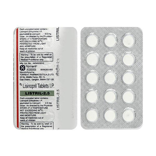 Lisinopril 2.5MG (Listril)