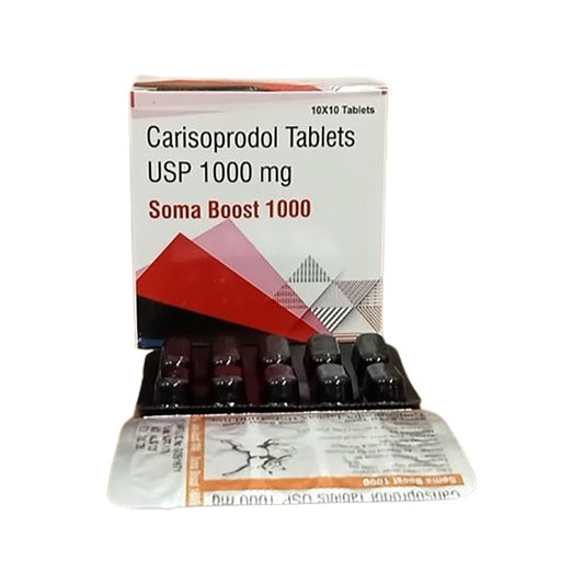 Carisoprodol 1000mg (Somaboost 1000)
