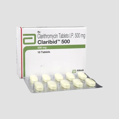 Clarithromycin 500MG (Claribid)