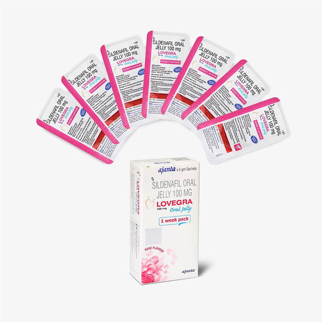 Sildenafil 100MG (Lovegra Oral Jelly female)