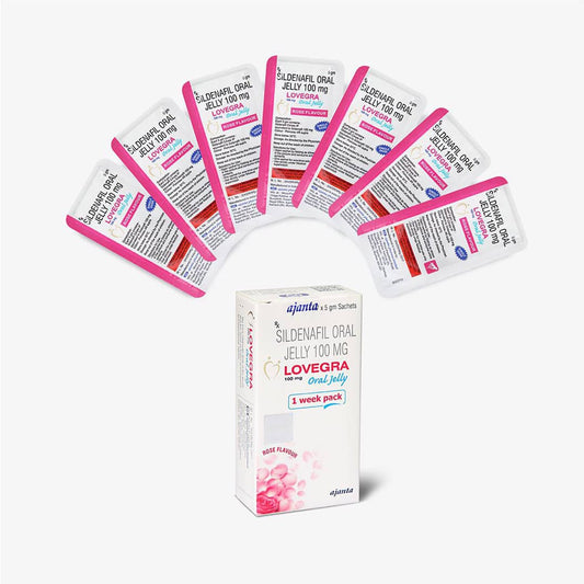 Sildenafil 100MG (Lovegra Oral Jelly female)