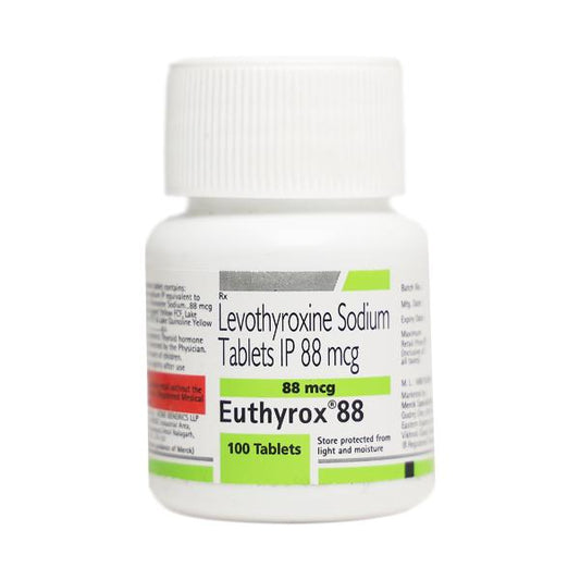 Levothyroxin 88mcg (Euthyrox)