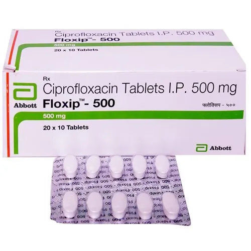 Ciprofloxacin 500mg (Floxip)