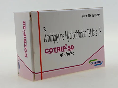 Amitriptyline Hydrochloride 50MG (Cotrip)