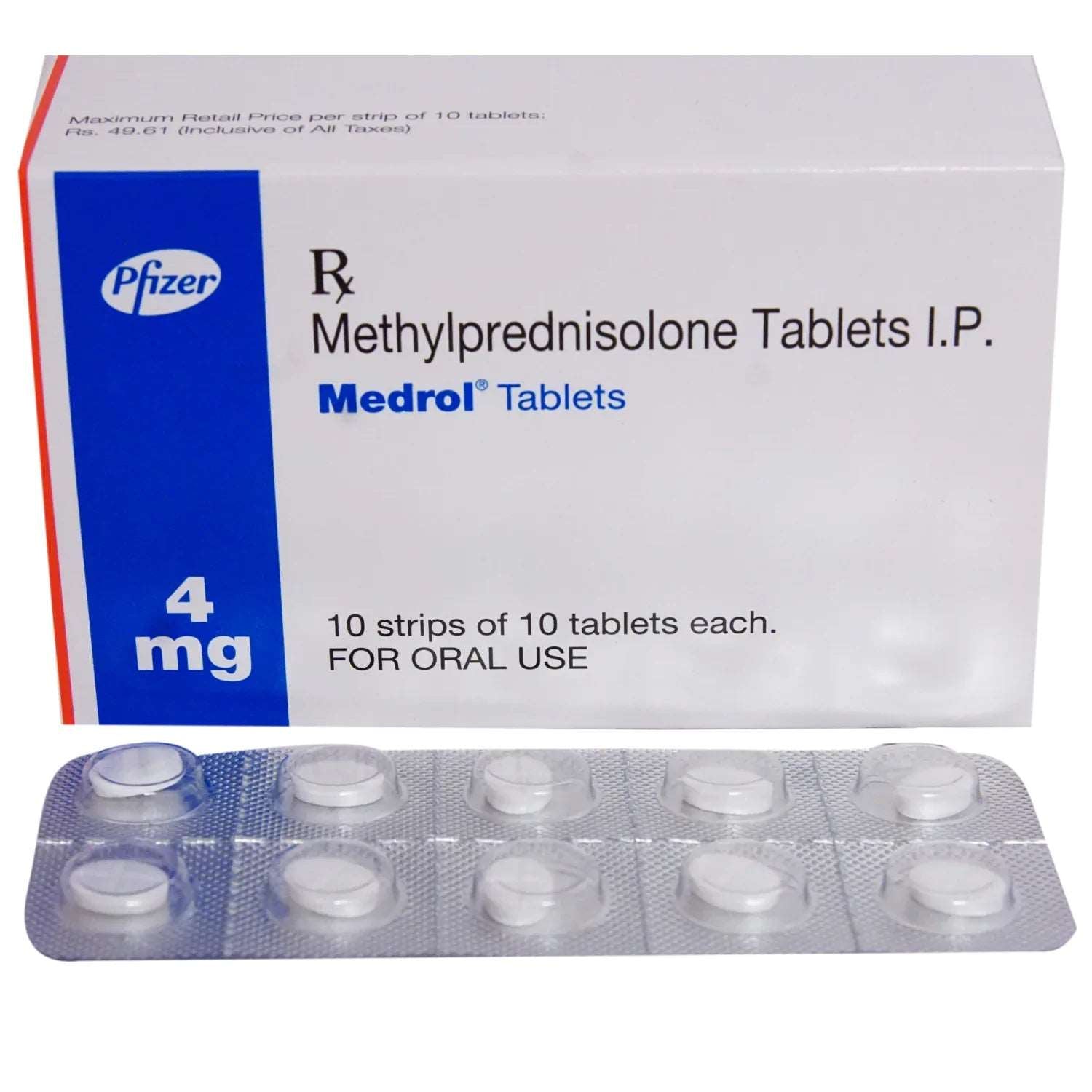 Methylprednisolone 4mg (Medrol 4)