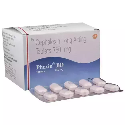 Cephalexin 750MG (Phexin BD)