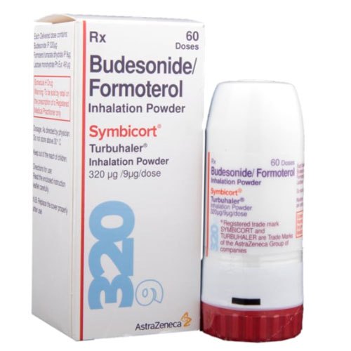 Budesonide/Formoterol 320mcg/9mcg (Symbicort)