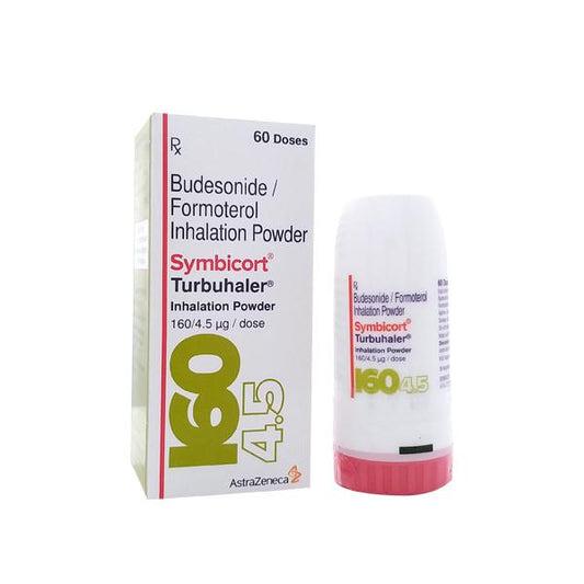 Budesonide/Formoterol 160mcg/4.5mcg (Symbicort)