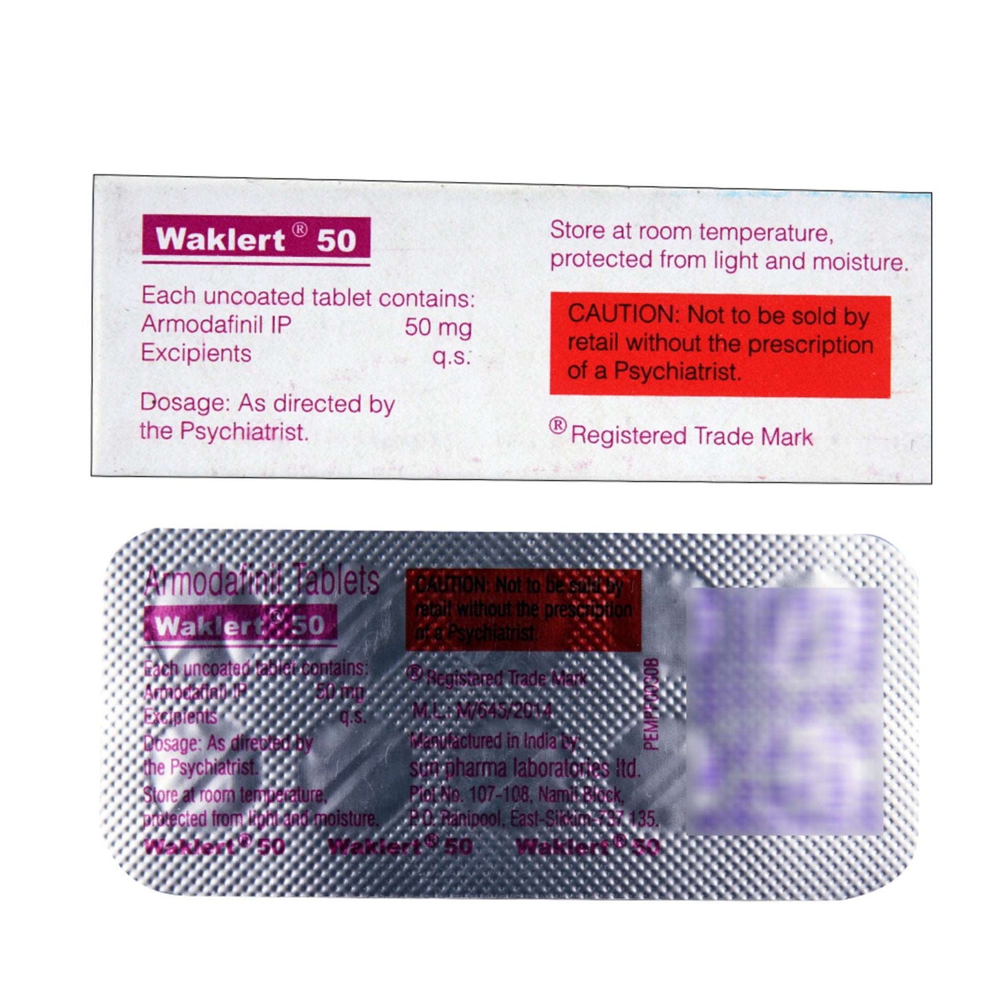 Armodafinil 50MG (Waklert)